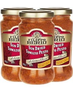 Соус Filippo Berio Pesto c томатами 190г упаковка 3 шт Salov spa