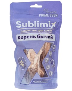 Лакомство для собак Prime Ever Sublimix Корень бычий 65г упаковка 3 шт Фриз драй