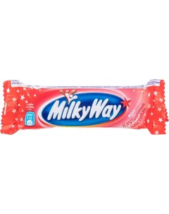 Шоколадный батончик Milky Way Клубничный коктейль 26г Mars
