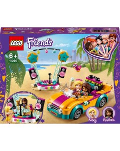 Конструктор LEGO Friends 41390 Машина со сценой Андреа Лего систем а/с