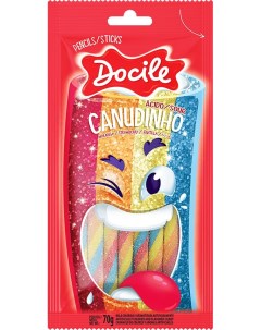 Мармелад Docile Жевательный карандаши с клубникой 70г Docile alimentos