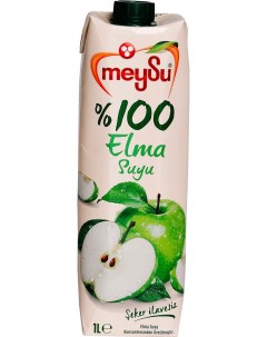Сок 100 Яблочный 1л Meysu