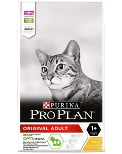 Сухой корм для кошек Pro Plan Optirenal Original Adult с курицей 10кг Purina