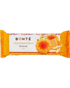 Печенье Bonte Апельсиновый джем 100г Бискотти плюс