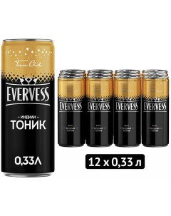 Напиток Evervess Газированный Индиан тоник 0 33л упаковка 6 шт Пепсико холдингс