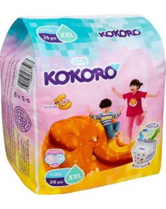 Подгузники трусики Kokoro Junior 15 28кг 26шт L&r vertriebs