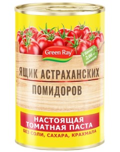 Паста томатная Green Ray Ящик Астраханских помидоров 380г Техада