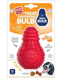 Игрушка для собак GiGwi Bulb Rubber Резиновая лампочка 10см Джей энд эл компани