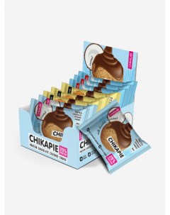 Протеиновое печенье в шоколаде с начинкой CHIKAPIE Ассорти 1 60гр х 9 Коричневый Chikalab