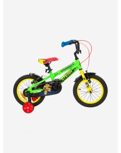 Велосипед для мальчиков Robot 14 2021 Зеленый Stern