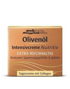 Крем для лица интенсив питательный дневной Olivenol 50 Medipharma cosmetics