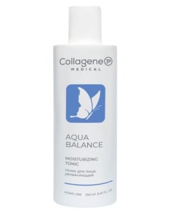 Тоник для лица увлажняющий aqua balance Medical collagene 3d