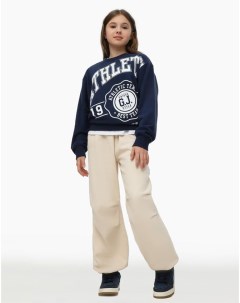 Бежевые джинсы трансформеры Parachute для девочки Gloria jeans