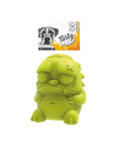 Игрушка для собак ЗОМБИК с дозатором угощений цв зелёный 150 г Mpets
