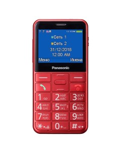Мобильный телефон Panasonic KX TU150 Red KX TU150 Red