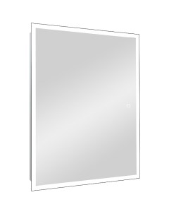 Зеркальный шкаф Reflex LED 50 МВК127 с подсветкой Белый Континент