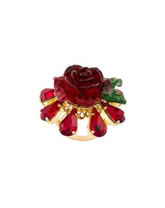 Dolce gabbana кольцо в форме розы из кристаллов Dolce&gabbana