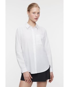 Блузка рубашка прямая с нагрудным карманом Befree