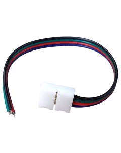 Коннектор односторонний для RGB светодиодной ленты Connector 12V 24V 3A 23004 True energy