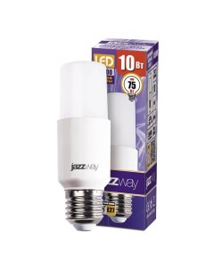 Лампа светодиодная E27 10W 6500K матовая 5000858 Jazzway