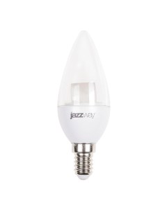 Лампа светодиодная E14 7W 4000K прозрачная 2853127 Jazzway