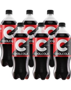 Напиток Cool Cola Zero 1л упаковка 6 шт Очаково