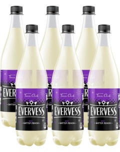 Напиток Evervess Газированный Биттер лемон 1л упаковка 6 шт Пепсико холдингс