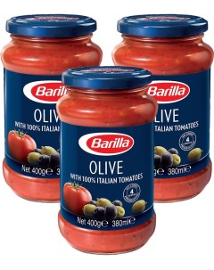 Соус Barilla Olive оливковый 400г упаковка 3 шт Barilla g. e r. fratelli