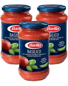 Соус Barilla Basilico томатный 400г упаковка 3 шт Harrys