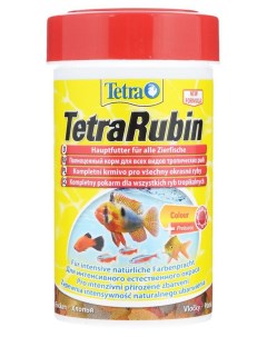 Корм для тропических рыб Rubin улучшение окраса 100 мл Tetra