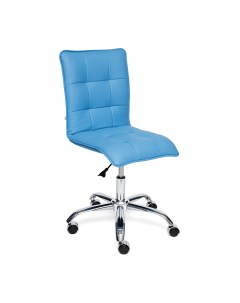 Кресло компьютерное до 100 кг 98х44х43 см голубой Tc