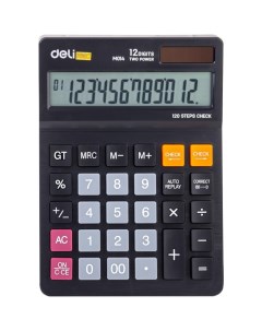 Настольный полноразмерный калькулятор Deli