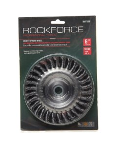 Стальная витая дисковая кордщетка для ушм Rockforce