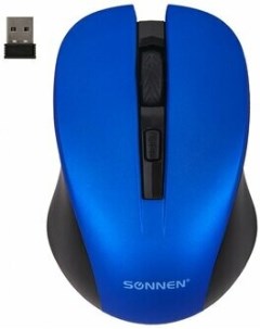Компьютерная мышь V18 синяя 513515 Sonnen