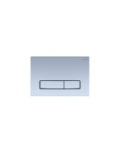 Кнопка смыва 009H Slim Никель клавиша прямоугольная KDI 0000027 Aquatek