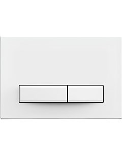 Кнопка смыва 009A Slim Белая глянец клавиша прямоугольная KDI 0000021 Aquatek