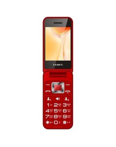 Телефон TM B419 красный Texet