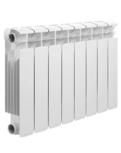 Радиатор отопления BI 500 80 B21 8 секций серый кв Firenze