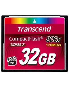 Карта памяти 32GB CompactFlash 800X TS32GCF800 Transcend