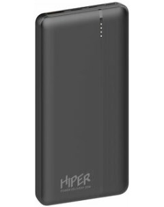 Внешний аккумулятор MX PRO 10000 черный Hiper