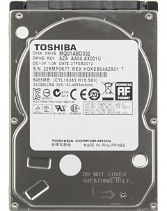 Жесткий диск 2 5 320GB MQ01ABD032 Toshiba