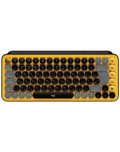 Клавиатура POP Keys желтый черный 920 010716 Logitech