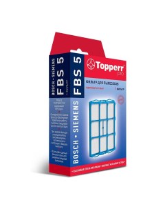 Фильтр для пылесоса FBS 5 Topperr