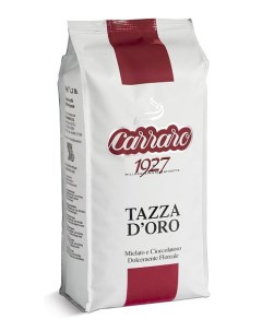 Кофе Tazza D Oro 1кг в зернах Carraro