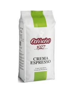 Кофе Crema Espresso 1кг в зернах Carraro