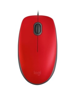 Компьютерная мышь M110 SILENT RED 910 005501 Logitech