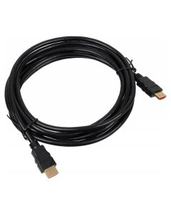 Кабель HDMI 1 4 HDMI m HDMI m 3м Позолоченные контакты черный BHP HDMI V1 4 3M LOCK Buro