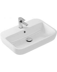 Раковина для ванной CASPIA 60 SQUARE 1 отв прямоуг белый S UM CAS60 1 S w Cersanit