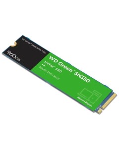 SSD накопитель Green SN350 NVMe 960ГБ M2 2280 WDS960G2G0C Western digital
