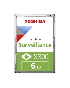 Жесткий диск S300 SATA III 6Tb 5400rpm 256Mb 3 5 HDWT860UZSVA Toshiba